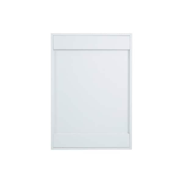 Cambridge Everest 33 in. W x 12 in. D x 30 in. H Ready to Assemble Shaker Wall Kitchen Cabinet in White