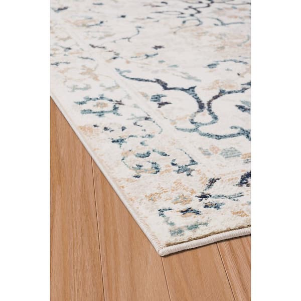 Bridges Villa Bella Linen 13 ft. x 15 ft. Oversize Area Rug