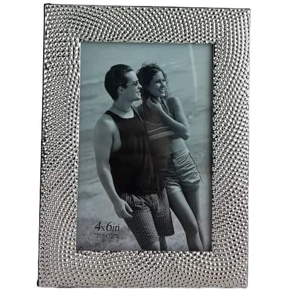 Heim Concept 4 in. x 6 in. Silver Color Picture Frame
