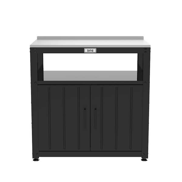 FEASTO Garden Potting Bench with Storage Cabinet