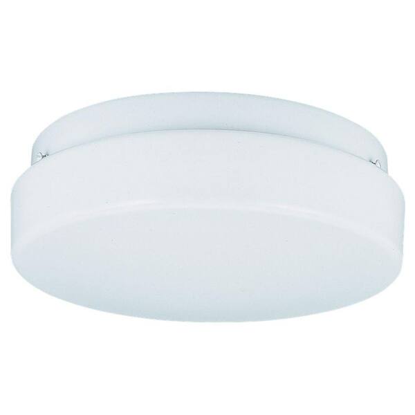 Generation Lighting Haylee 1-Light White Flushmount