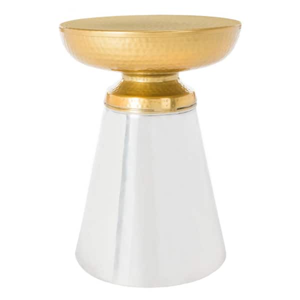 SAFAVIEH Dov Gold Side Table
