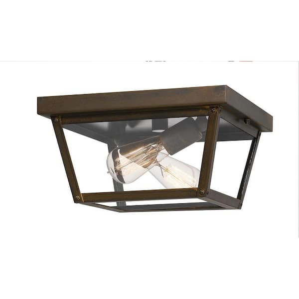 Home depot outdoor flush deals mount lights