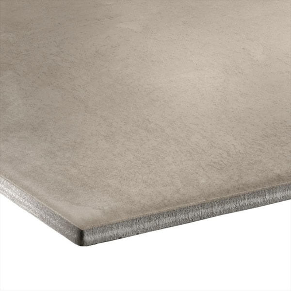 Corso Italia Urban Ash Matte 12 in. x 24 in. Solid Concrete Look