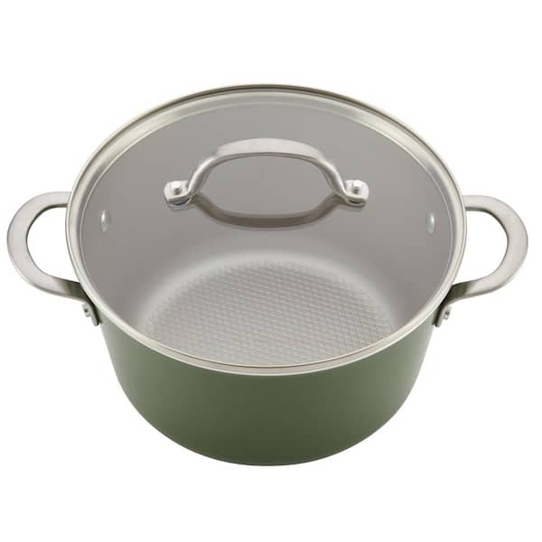Ayesha Home Collection Porcelain Enamel Nonstick Cookware Set, 10-Piece,  Basil Green by Ayesha Curry is a perfect gift for any occasion