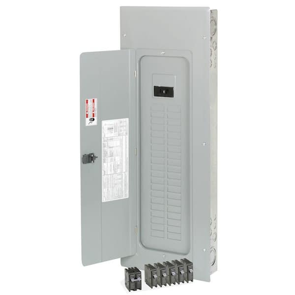 Eaton BR 200 Amp 40-Space 40-Circuit Indoor Main Breaker Loadcenter with Cover Value Pack (5-BR120, 1-BR230)