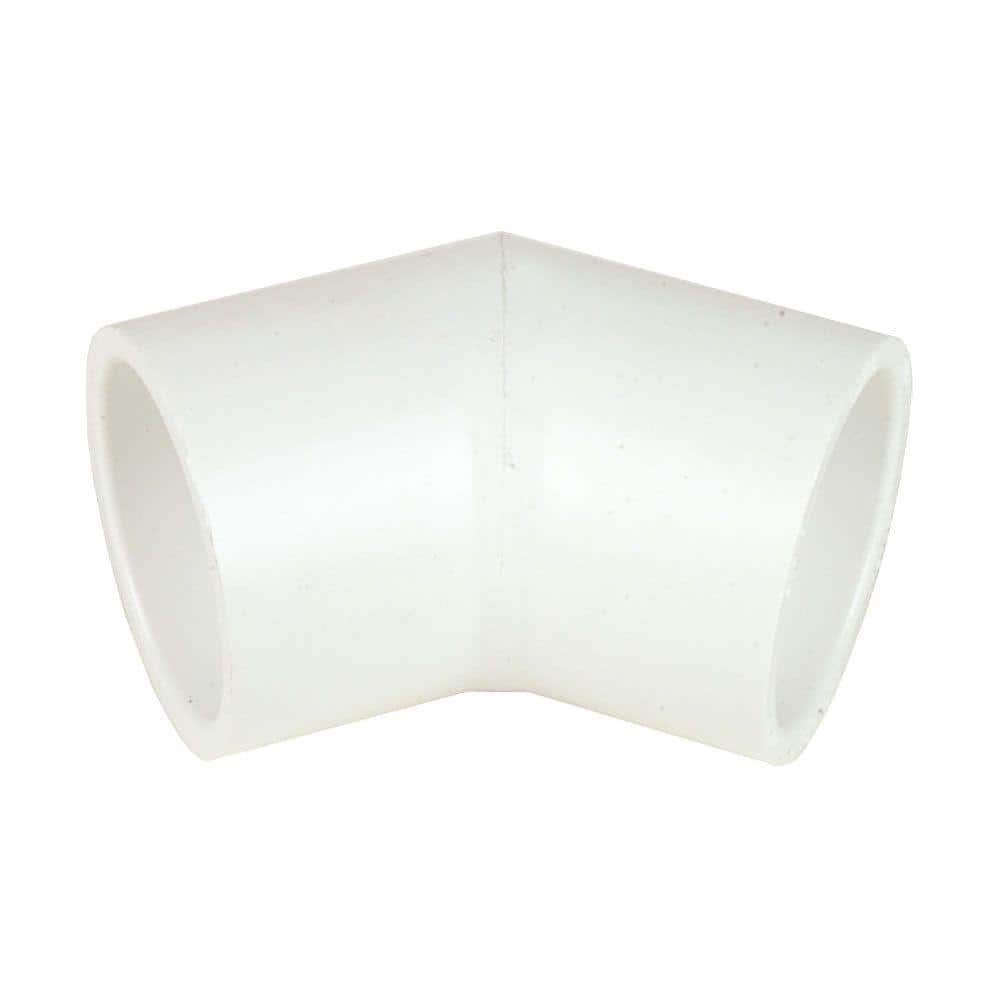 8 in. Schedule 40 PVC 45-Degree Elbow SxS price history on PriceWatchPro