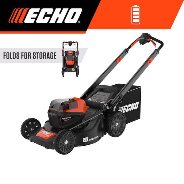 ECHO 56-Volt 21 in. Cordless Battery Walk Behind Self-Propelled Lawn Mower (Tool Only)