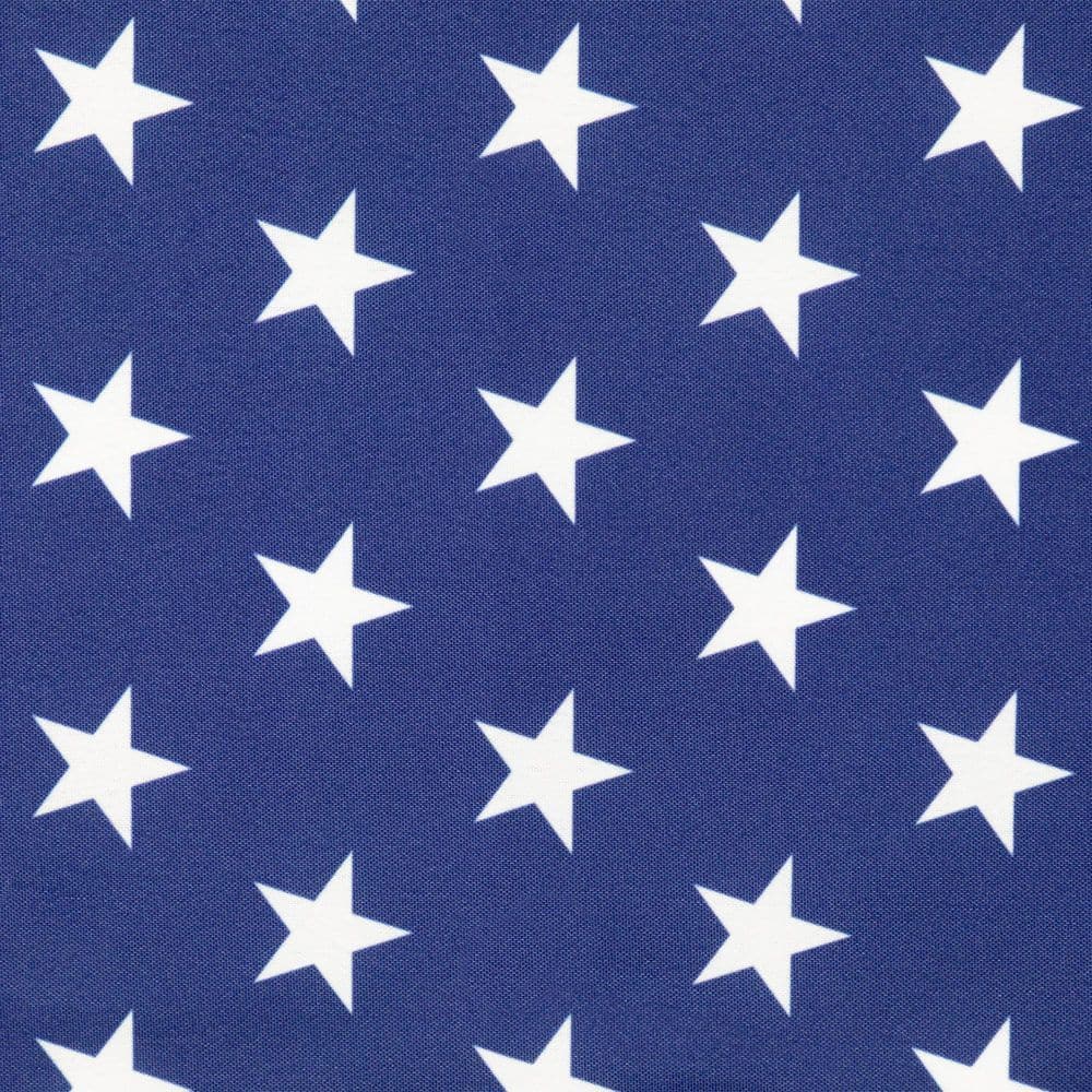 72" Blue and White Stars Patriotic Polyester Table Runner
