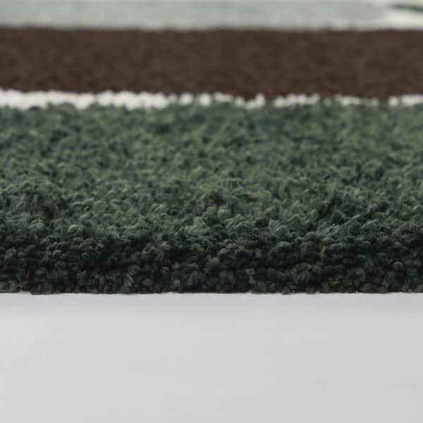 Golson Cream 5 ft. 3 in. x 7 ft. Abstract Area Rug
