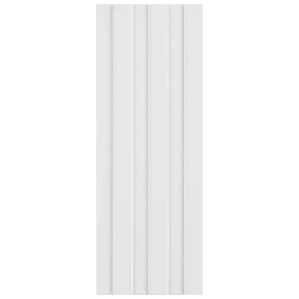 Veluto White Matte Porcelain 6x18 Wall Tile