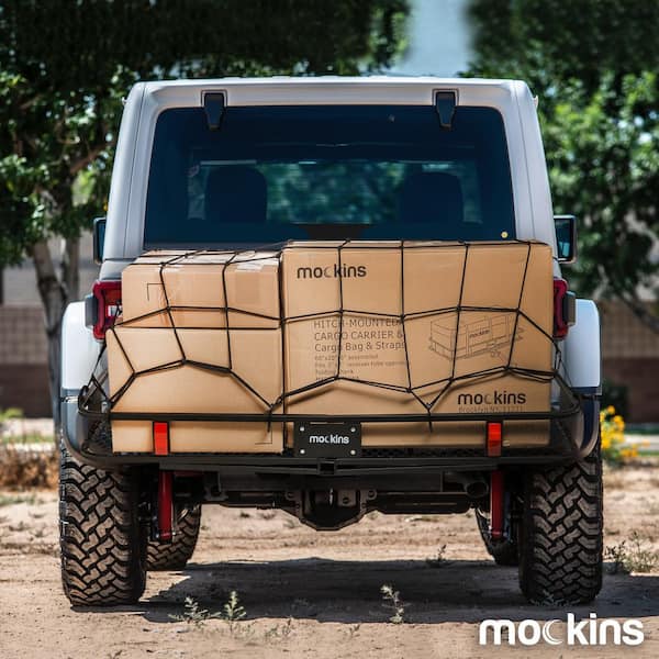 Mockins Heavy-Duty 20 in. x 36 in. Bungee Cargo Net Stretches to 