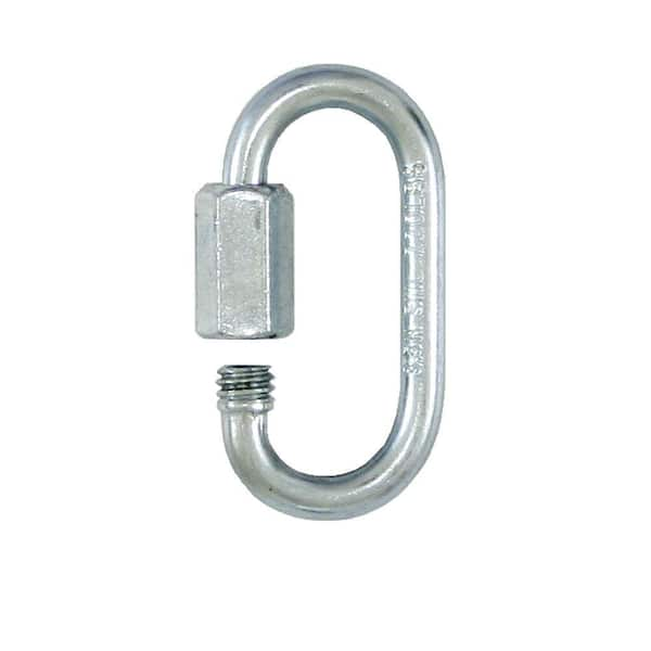 Lehigh 1,540 lb. 5/16 in. Zinc-Plated Quick Link 7035AS-24 - The Home Depot