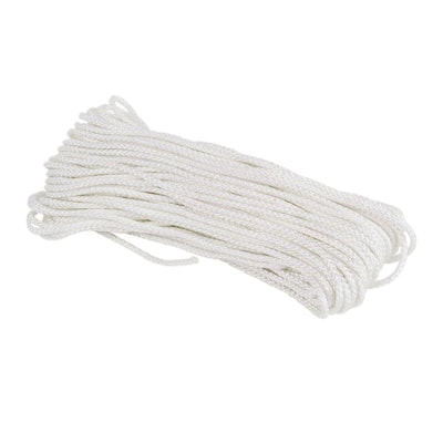 T.W. Evans Cordage 0.2187-in x 50-ft Braided Cotton Rope (By-the-Roll) in  the Rope (By-the-Roll) department at