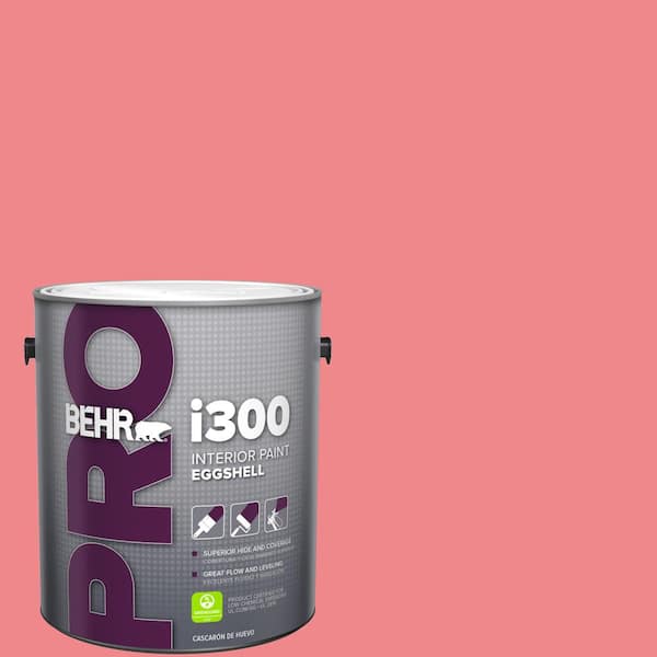 BEHR PRO 1 gal. #140B-5 Flamingo Dream Eggshell Interior Paint