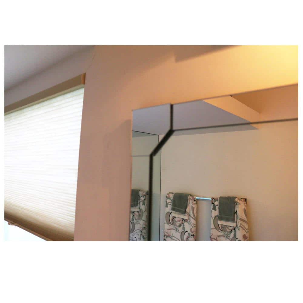 Clear Acrylic 60-Inch Mirror Installation Kit