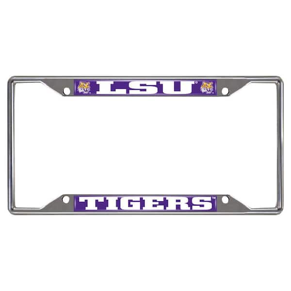 FANMATS NCAA - Louisiana State University License Plate Frame