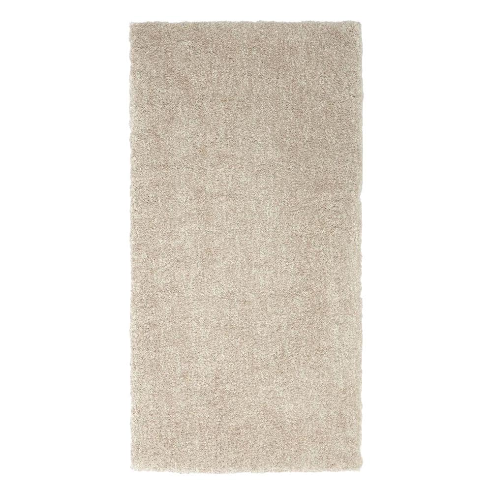 Home Decorators Collection Ethereal Shag Cream Beige 2 ft. x 4 ft. Indoor Scatter Area Rug