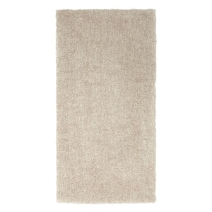 Ethereal Shag Cream Beige 2 ft. x 4 ft. Indoor Scatter Area Rug