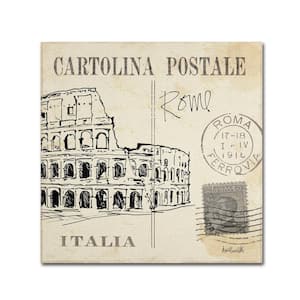 14 in. x 14 in. "Postcard Sketches IV" by Anne Tavoletti Printed Canvas Wall Art