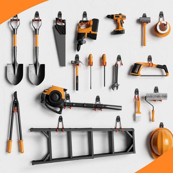 AOBEN Garage Hooks,24Pack Heavy Duty Garage Hanger Organizer Anti-Slip - View #2