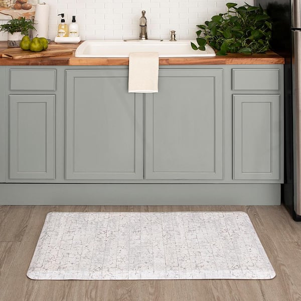 Salten Sea 18 in. x 30 in. Kitchen Mat
