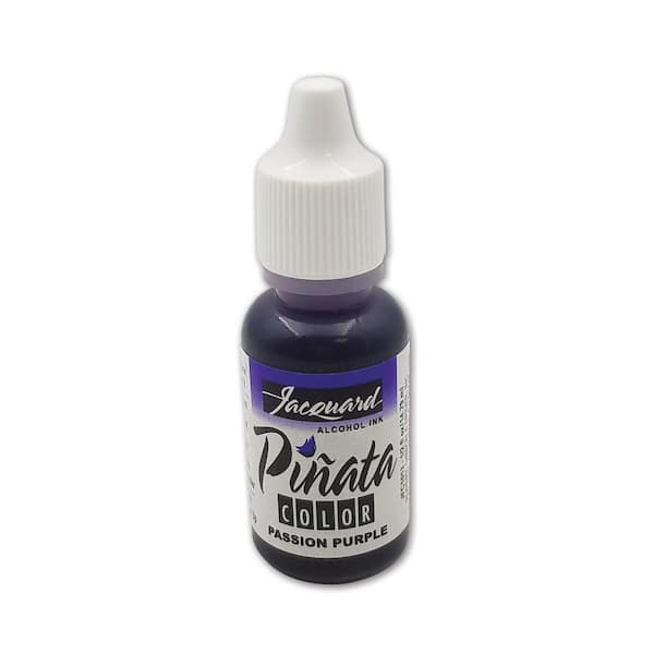 Inchiostro Alcohol Ink Jacquard Pinata - Colore Passion Purple, 0.5oz - Foto 3