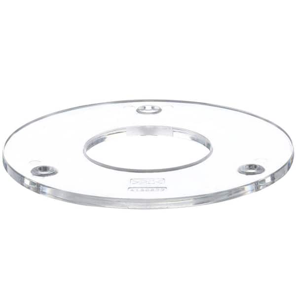 Makita 2-1/2 in. Clear Router Sub Base For Use With Makita 2-1/4 HP Router models RD1101, RF1101, RP1101