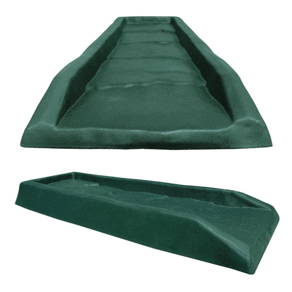 UPC 011047327241 product image for Splash Block Green Gutter Downspout (2-Pack) | upcitemdb.com