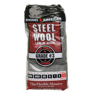 12 pad Steel Wool Very Fine Grade #00 Rhodes American Metal Polishing 