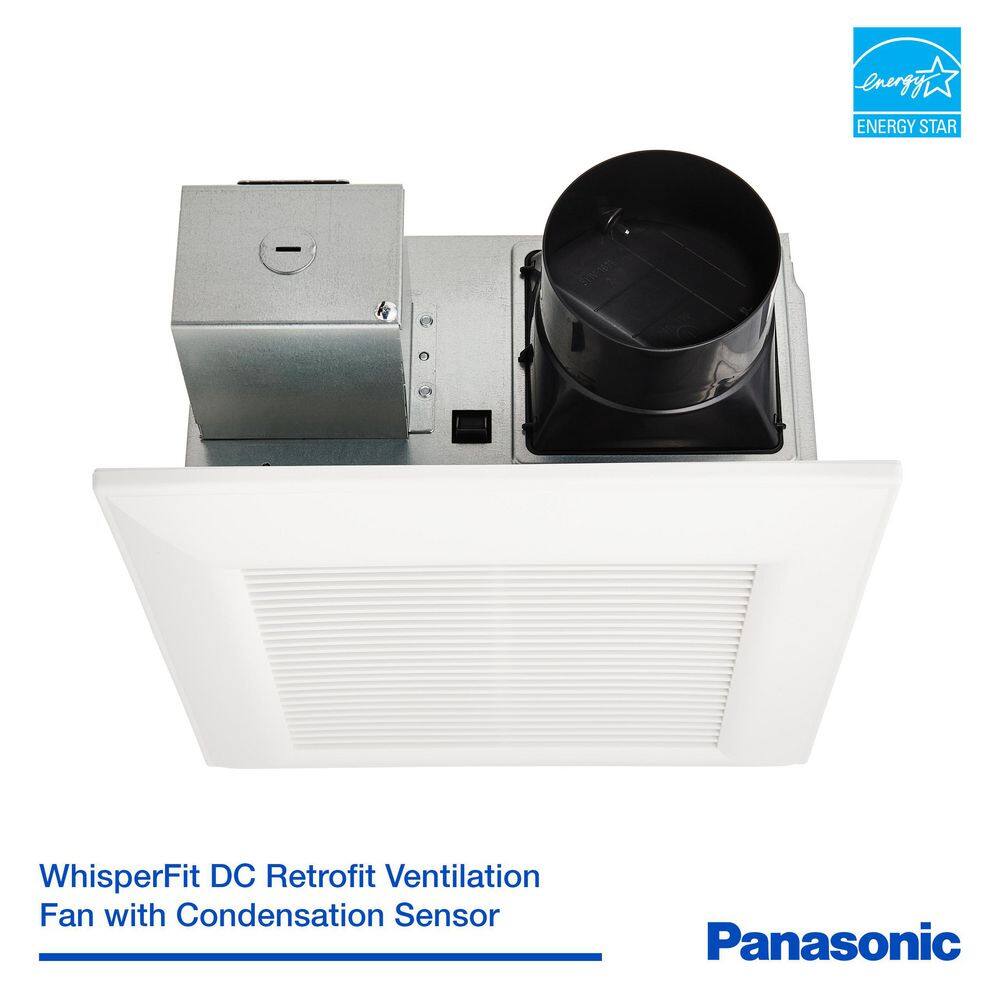 White Metal Energy Star Ceiling Mount Ventilation Fan