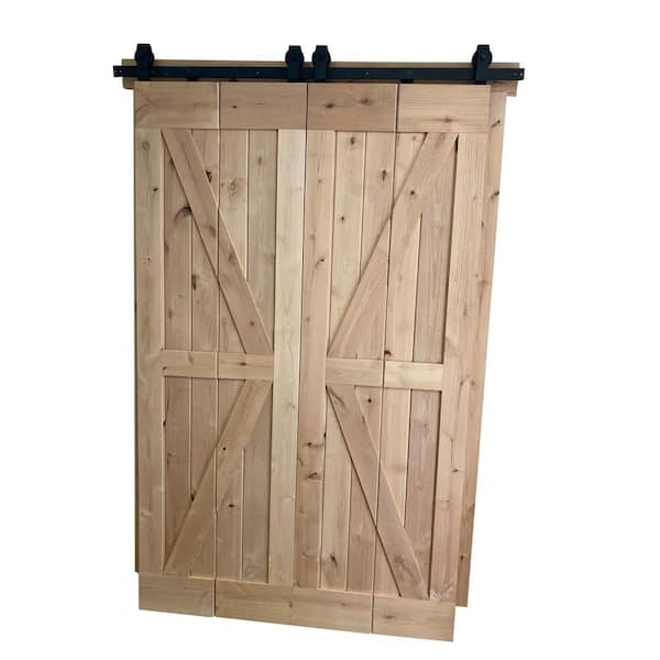 Double Barn Doors - Rustic + Modern Handcrafted Furniture