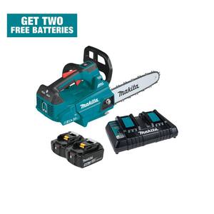 14 in. 18-Volt X2 (36-Volt) 5.0Ah LXT Lithium-Ion Brushless Cordless Top Handle Chain Saw Kit