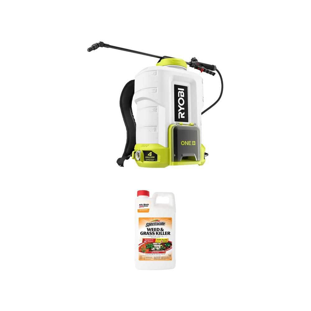 RYOBI ONE+ 18V Cordless Battery 4 Gal. Backpack Chemical Sprayer
