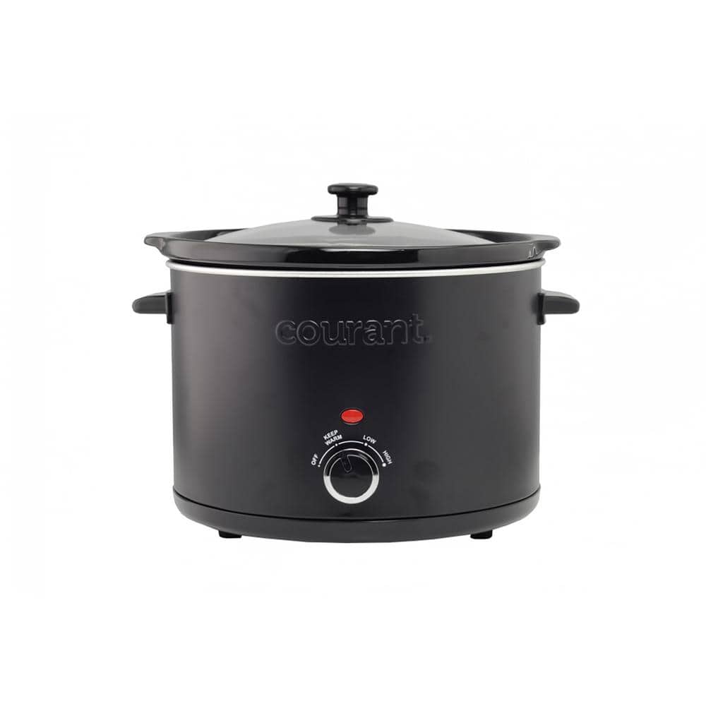 Crockpot™ 7-Quart Easy-to-Clean Cook & Carry™ Slow Cooker, Black Stainless  Steel 