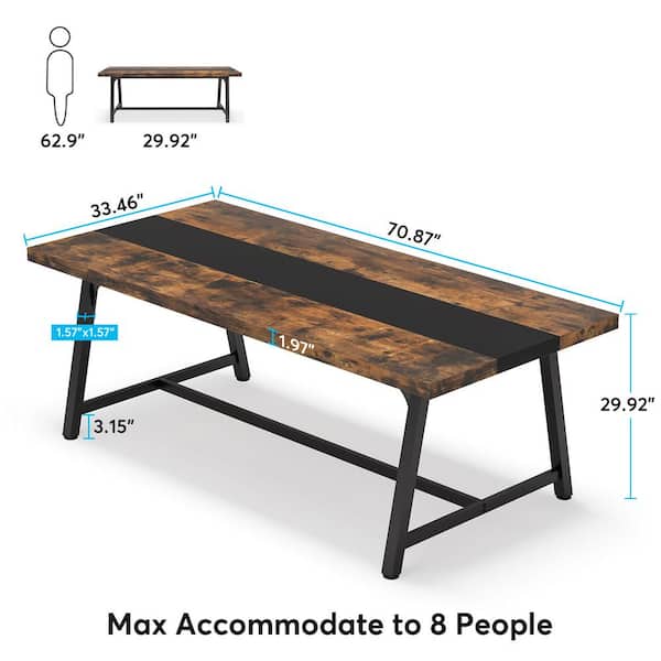 Mod Industrial Rustic Wood Bench Mod Industrial Rustic Wood Bench