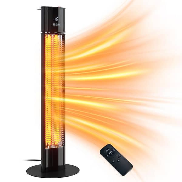 Poloma 1500-Watt Electric Tower Space Heater Standing Heater with