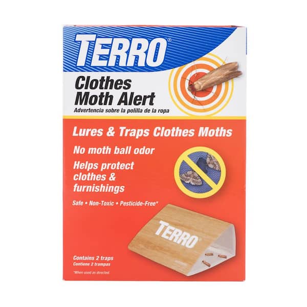 TERRO Non-Toxic Indoor Clothes Moth Trap (2-Count)