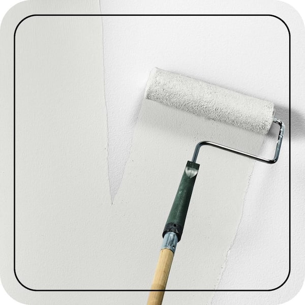 1 gal. #52 White Ceiling Flat Interior Paint & Primer