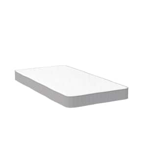 Little Seeds Moonglow 6 in. Reversible Bonnell Coil Mattress, Twin