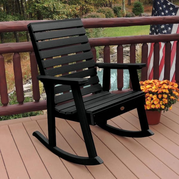 Highwood Weatherly Rocking Chair Black 