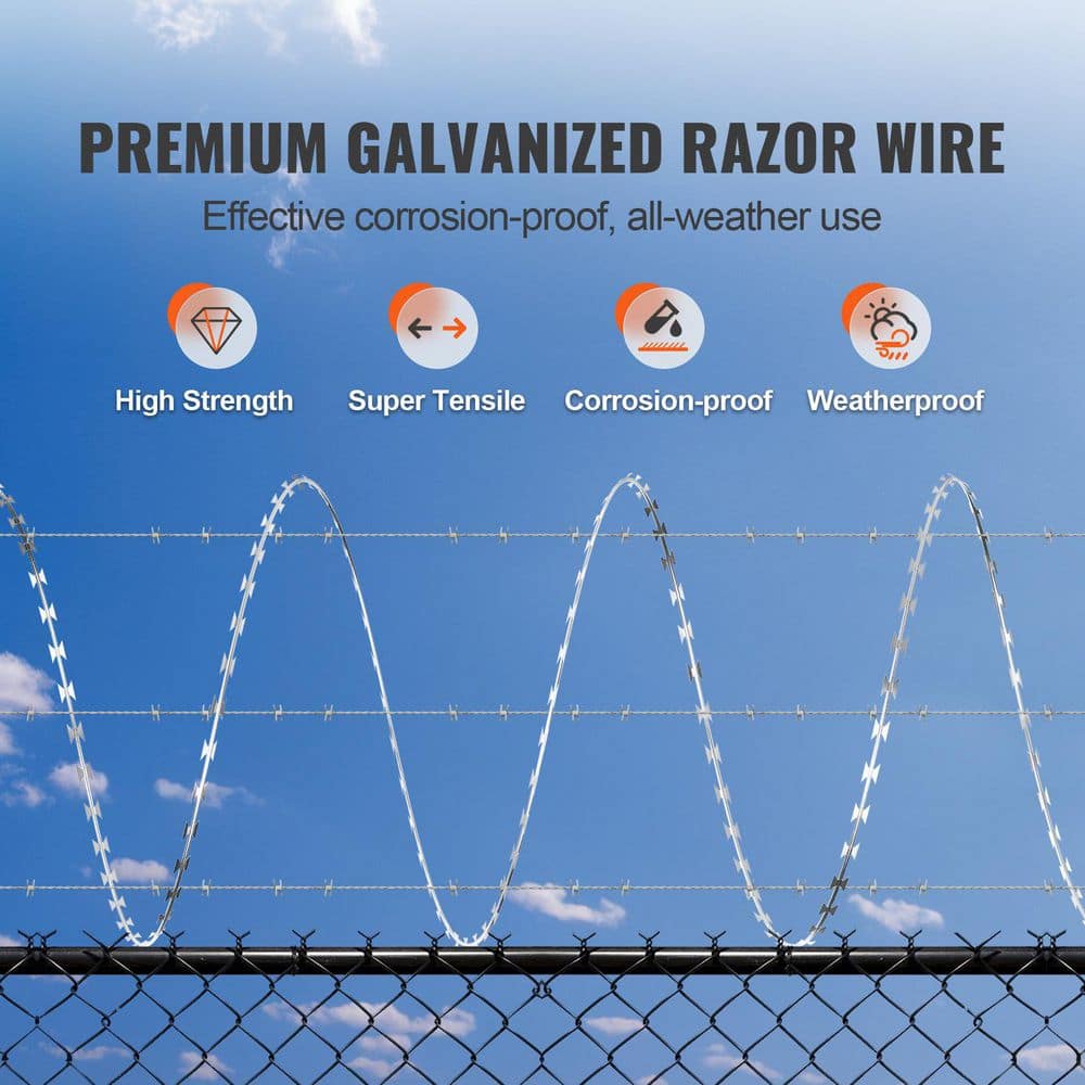 98 ft. Razor Wires