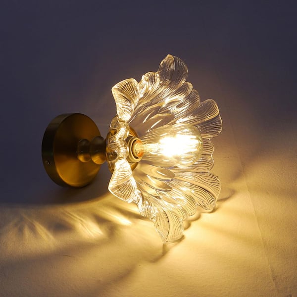 Merbotin BeamHaven 1-Light Semi-Flush Mount Vintage Ceiling Lights