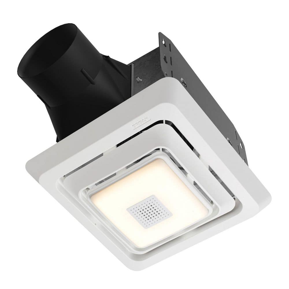 Roomside Series White 70-CFM Ceiling Roomside Installation Bluetooth Speake
