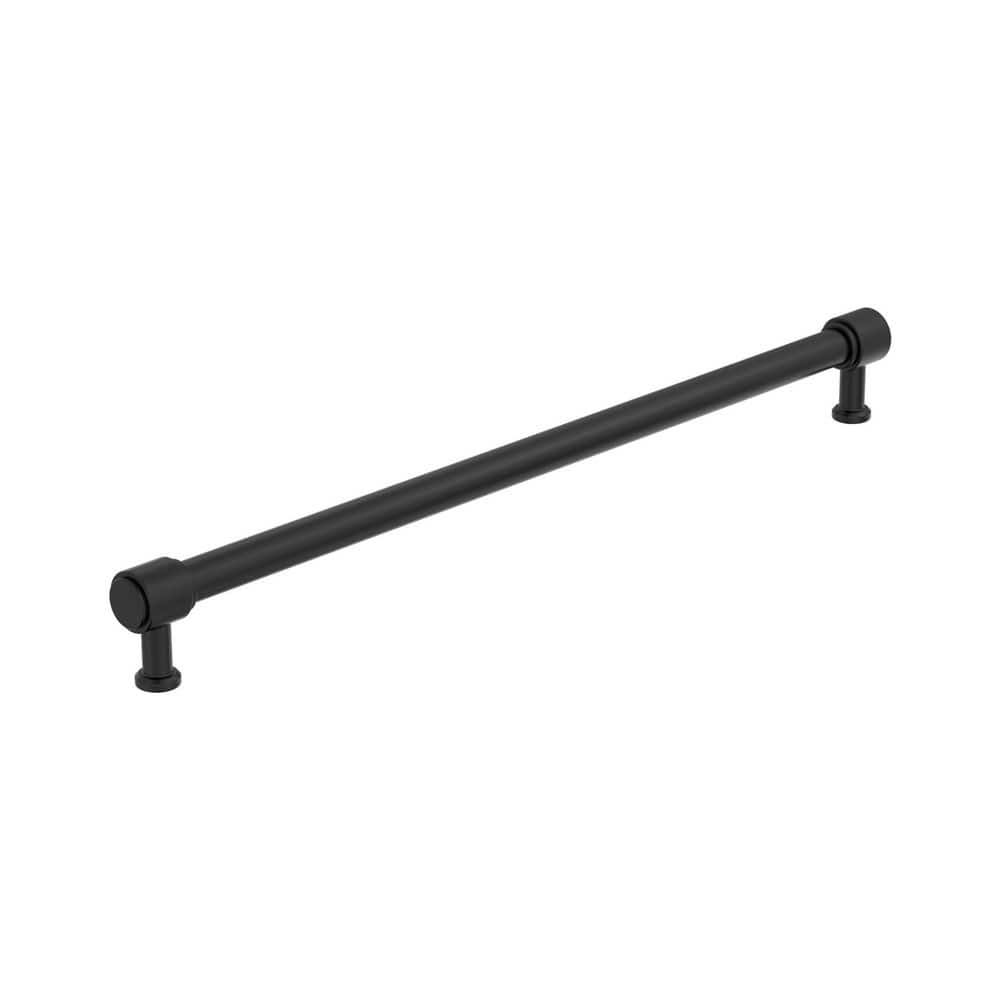 Faircrest 18 in. (457mm) Center-to-Center Matte Black Classic Appliance Pull price history on PriceWatchPro