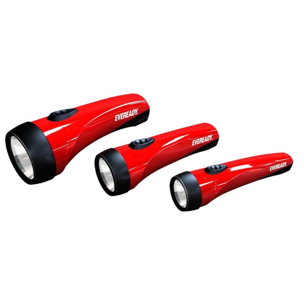 Eveready 2AA/2C/2D LED Flashlight Combo Pack EVVM2135H - The Home