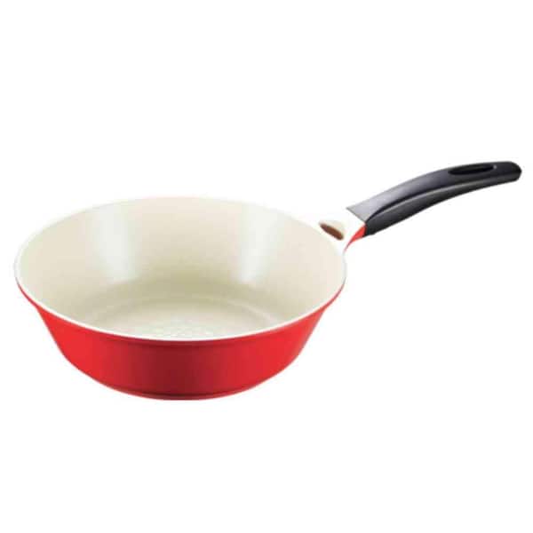 Lock and Lock 11 Ceramic Wok Red-DISCONTINUED