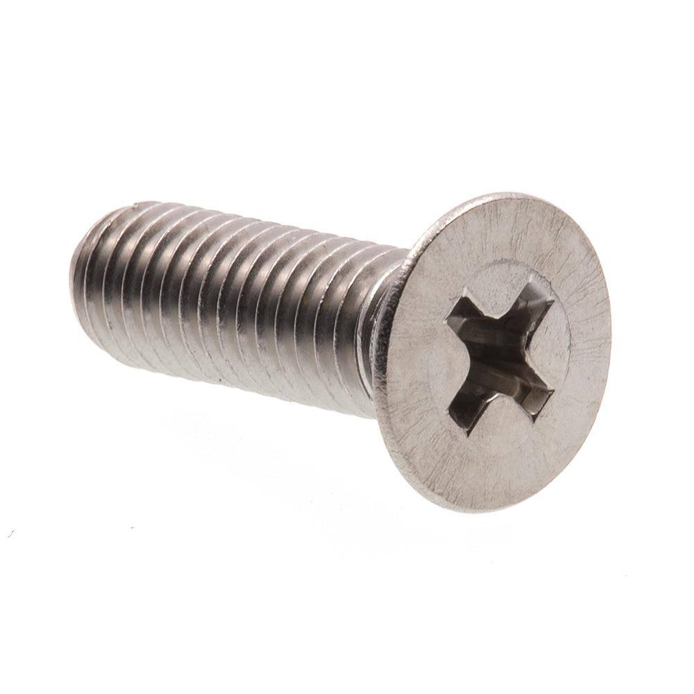 Prime-Line M5-0.8 x 16 mm Metric Grade A2-70 Stainless Steel Phillips ...