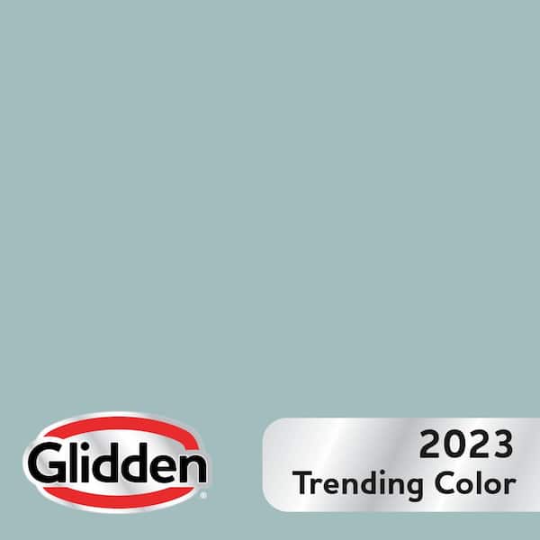 Glidden Diamond 1 gal. PPG1148-4 Lazy River Flat Interior Paint with Primer