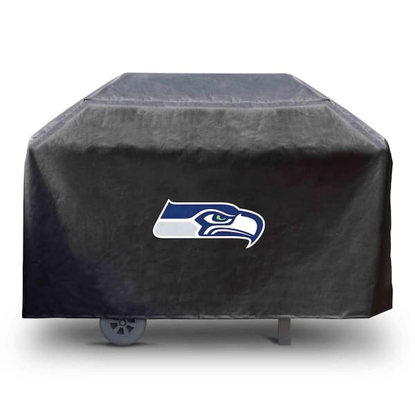 FANMATS NFL-Seattle Seahawks Rectangular Black Grill Cover - 68 in. x 21 in. x 35 in.